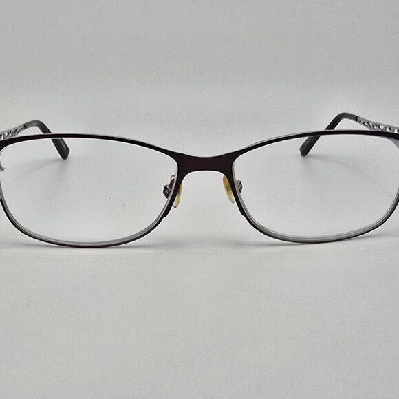 Wittnauer Hazel Brown Green Blue Eyeglasses Frame w/ Case 52-14-135 - Picture 2 of 15